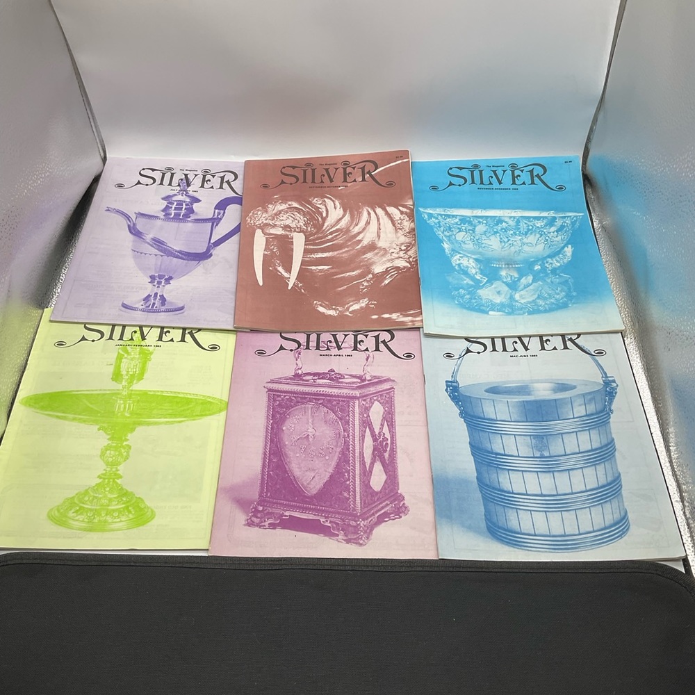 COMPLETE 1983 SET OF SILVER MAGAZINE